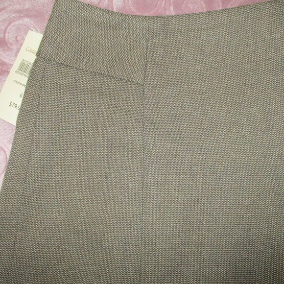 Size 6 ColdwaterCreek metro pencil skirt - new with tags - brown - Picture 1 of 6